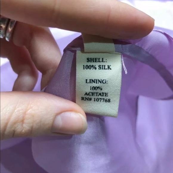 LAILA DRESS CHIFFON MAXI PURPLE BLUE SIZE 4 SMALL - Picture 12 of 16